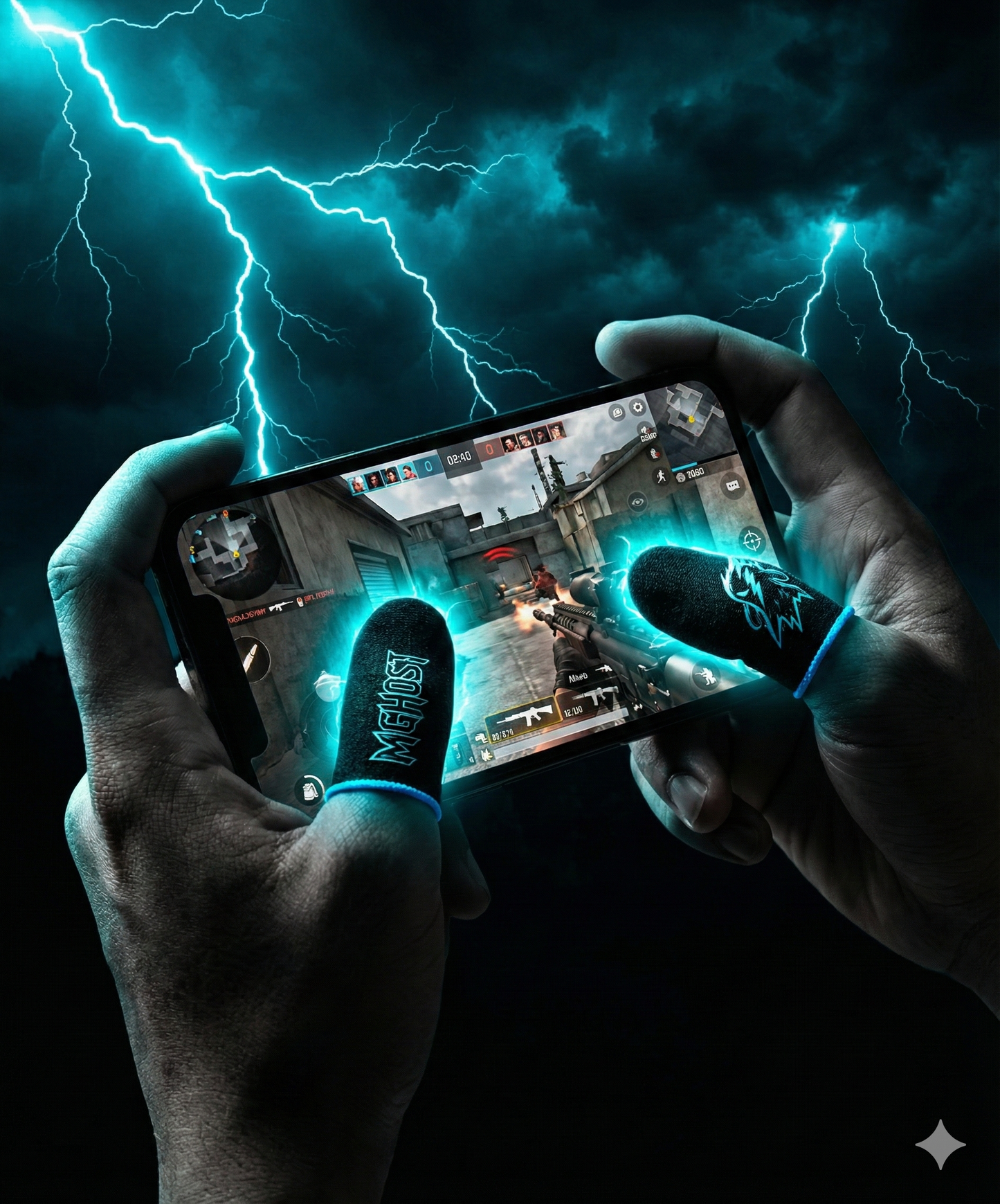 M-Ghost Gaming 4 Finger's Sleeves